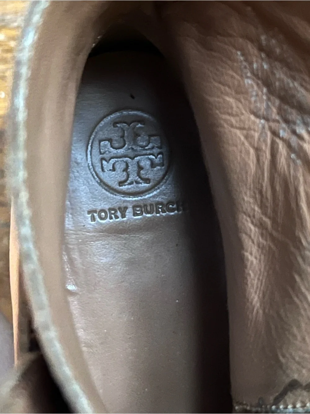 Tory Burch Brooke Leather Ankle Boots Perfect Brown Buckle Booties Size 6.5
